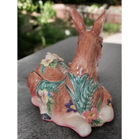 Fitz and Floyd Classics Woodland Spring Collection Animal Box with Lid Vintage - Picture 6 of 11